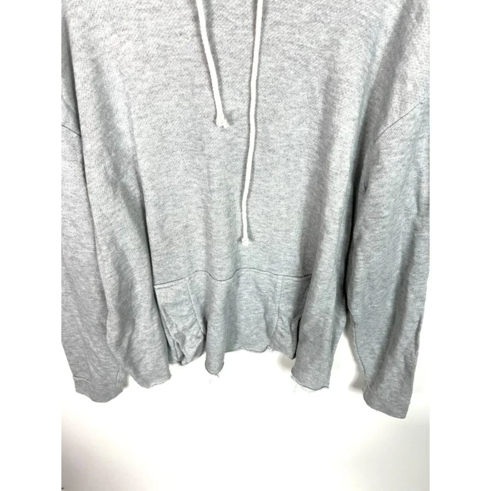 Torrid gray hoodie with front pocket_3